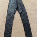 Commando  Faux Leather High Rise Legging In Black Size Small Bin 290 Photo 1