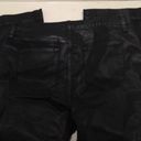 Nine West Womens  16 Super Stretchy Kick Flare Pants Black Pearlescent High Rise Photo 5