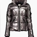 SAM. Freestyle Down Puffer Jacket in Gunmetal size Small (S) Photo 0