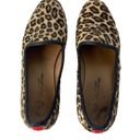 Del Toro Pony Hair Cheetah Print Slip On Loafers Size 8.5 Photo 3