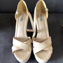 Charlotte Russe Cream Platform Wedge Sandals S9 Photo 1