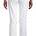 L'Agence NWT  Audrina High Rise Straight Jean in Blanc Worn Destruct - Size 32 Photo 1