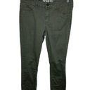 REWASH  Juniors' High-Rise Skinny Pants Green Size 5/27 Photo 1