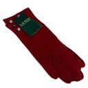 Ralph Lauren Lauren  Womens Gloves Size Small Burgundy Red Touch Work With Phone Photo 1