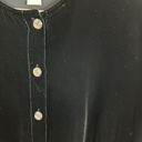 J.Jill  Women’s Black Velvet Blazer Jacket Size SP Good Condition Photo 6