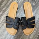 American Eagle  Black Slides Size 8 new Photo 2