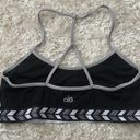 Alo Yoga  Spark Bra Black/Heather/Arrows Photo 3