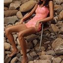 Rhythm  Paisley Tank Short One-Piece Surf Suit Swimsuit Size Small NWT Photo 1