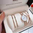 Anne Klein RoseGoldtone Watch and Cuff Bracelet Set/NWB Photo 1