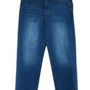 Soft Surroundings  Womens Size 12 Ultimate Straight Cropped Jeans #2CW57 Stretch Photo 0