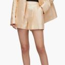 ALLSAINTS  NWT London Shimmer Short in Gold size 4 Women’s Designer Shorts Photo 0