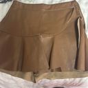 DO+BE ruffle leather skort Photo 0