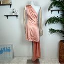 Elliatt  Wanda One Shoulder Dress - Peach Color Photo 6