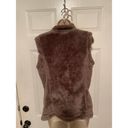 Free Country NWT  alpine butler pile sleeveless brown faux fur vest size m Photo 1