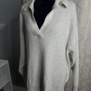 Aerie Oversized Cozy Up Waffle V-Neck Pullover Sweater Photo 1