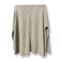 Cherish Womens Pullover Sweater Gray Marled Long Sleeve V Neck Boxy Knit S Photo 5