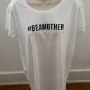 A pea in the pod NWT  #BeAMother White Maternity Graphic T-shirt, size L Photo 6