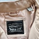 Levi's NWT  Faux Leather Motocross Racer Jacket in Peach Blush Photo 7