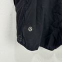 Lululemon Women's Real Quick Short Perforated 3.5" Size 4 Black EUC Photo 5