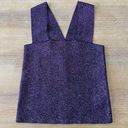 House of Harlow  1960 Purple Shimmer Tank Top Photo 0