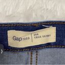 Gap  True Skinny Blue Jeans (Size 29R) Photo 6