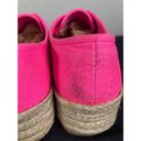 Wild Pair Womens Pink Espadrille Sofeya Round Toe Platform Athletic Sneakers 6 M  Photo 9