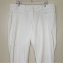 Lane Bryant  White Stretch Capri Pants Photo 2