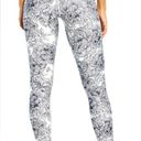 Balance Collection  Contender Luxe High Rise Long Legging in White Contour Floral Photo 2