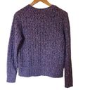 Banana Republic  wool blend sweater size medium purple blue Photo 3