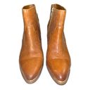 Franco Sarto  super nice cognac color leather ankle boots! Photo 5