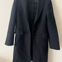 ZARA  Italian Manteco Wool Coat Black Photo 0