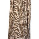 Country Road  brown stripe long Modesty Maxi skirt Size S Photo 1