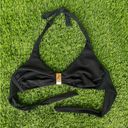 Melissa  Odabash Provence Halter Bikini Top in Navy Blue Photo 2