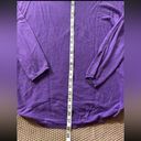 Polo  Ralph Lauren Women's Boyfriend Fit V-Neck Purple Sweater Size L Photo 7