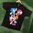 Nintendo Sega Sonic The Hedgehog Trio Poster Tee XL Photo 2