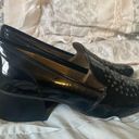 Anne Klein  Jinni Patent Leather Black Block Heeled Loafer Size 8 Photo 9