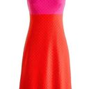 J.Crew NEW  Women’s Colorblock Sheath Dress size 4 Pink Red Photo 0