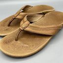 Olukai  Haiku Brown Leather Women’s Sandals Flip Flops Thongs Size 40 / US 9 Photo 0