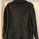 Preston & York  Woman’s Suede Leather Jacket Size 2X Lined Button Closure Photo 2