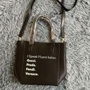 Krass&co LA Trading  - BECKY BUCKET BAG - Fluent French (Black) Photo 2