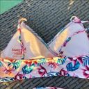 Cabana Del Sol  X Marks the Spot Floral Bikini 2 Piece Set sz XL Photo 2