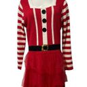 ma*rs 1775 Women’s Santa Baby  Claus Ugly Sweater Knit Dress Size Medium Vintage Photo 2