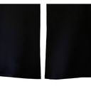 The Row $650  M Delon Black Trousers Pants Scuba High Waist Flared Legs Slim Fit Photo 6