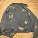 Forever 21 Distressed Jeans Denim Jacket Photo 3