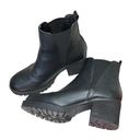 MIA Jody Black Chunky Zip Ankle Boots Booties Women Sz 7.5 Photo 6