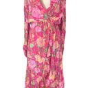 Rococo  Sand Chloe Wrap Maxi Dress in Pink XLarge Womens Long Gown Photo 3