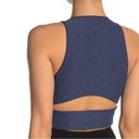 Outdoor Voices  Slashback Crop Top Navy Size Small Photo 2