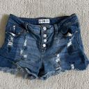 Black Daisy Jean Shorts Photo 0