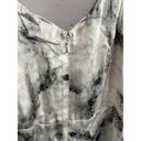 L'AGENCE L’AGENCE Chiara Marble Print Twist Sleeveless Tank Top V-Neck Blouse Photo 6