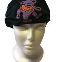 Grateful Dead  Embroidered Dancing Bear Head Scarf Photo 0